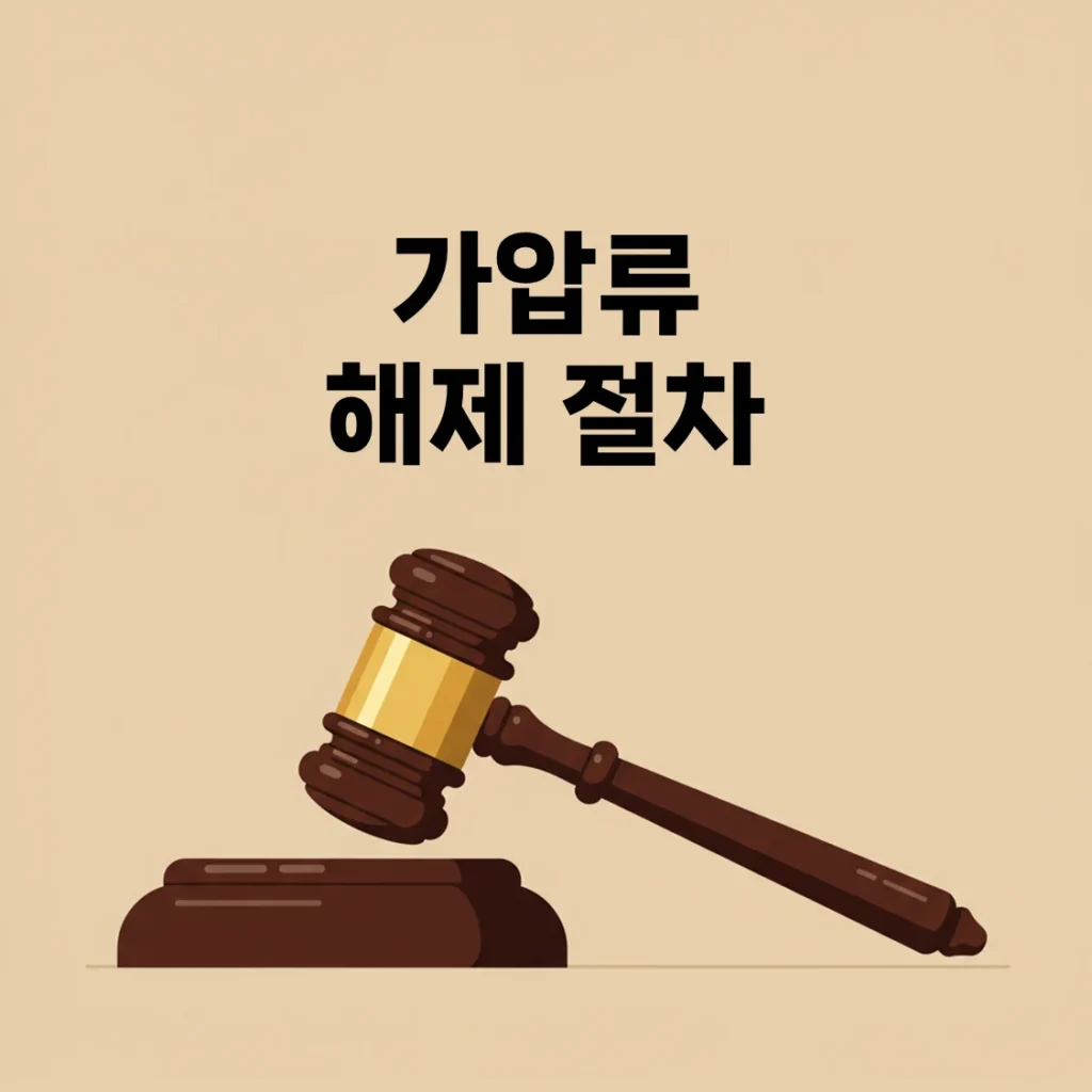 [2025 최신] 가압류 해제 절차와 비용, 실제 소요시간까지 한 번에 정리